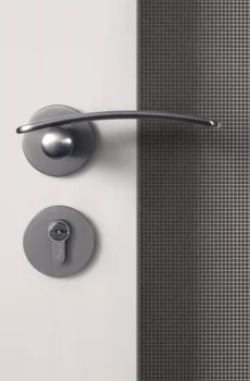 Streamline Silent Door Lock Bedroom Door Handle Interior Security Door Lock