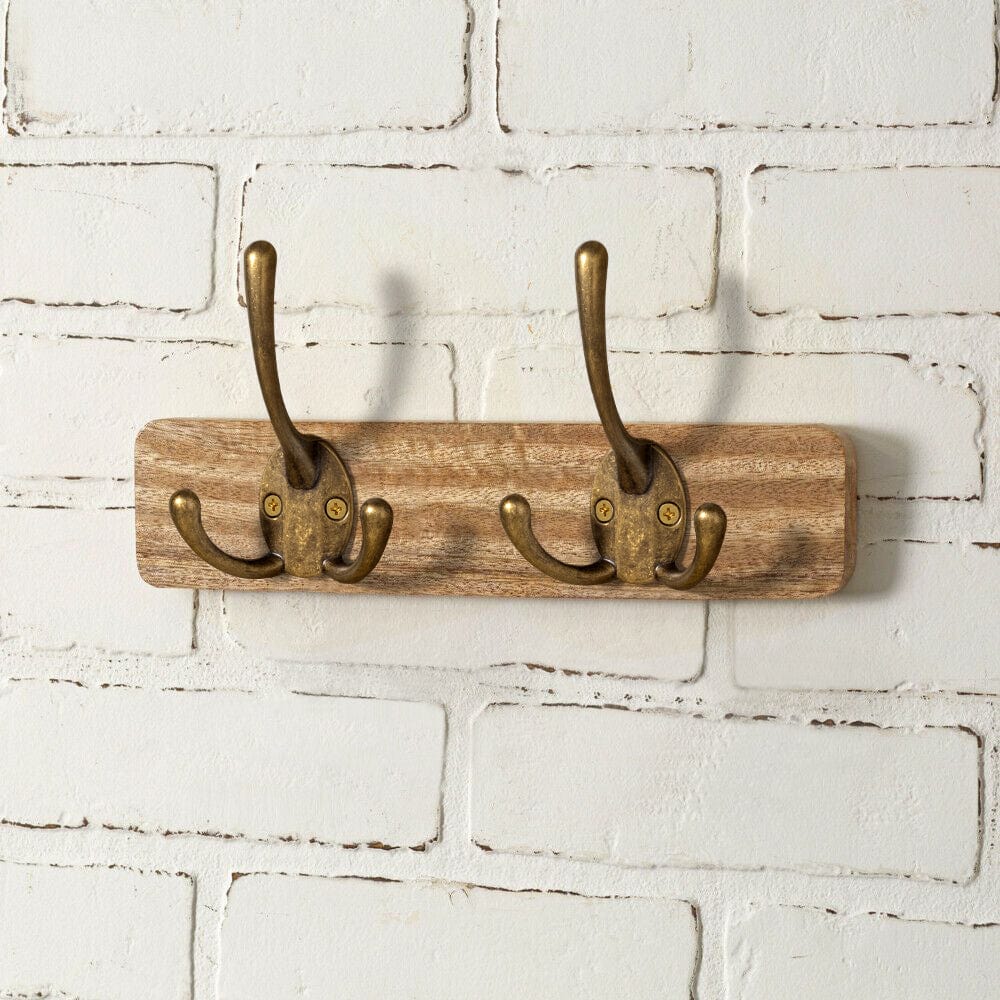 Antique Brass Zinc Alloy Triangle Coat Hooks Affordable Luxury Coat Hooks for Bedroom