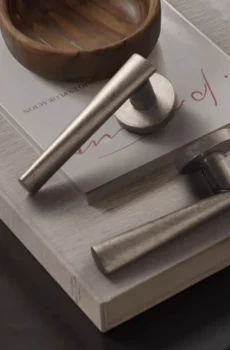 Nordic Silent Door Lock Bedroom Door Handle Interior Security Door Lock Set