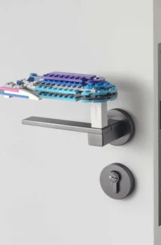 Toy Brick Children Room Lock Mute Security Door Lock for Kids