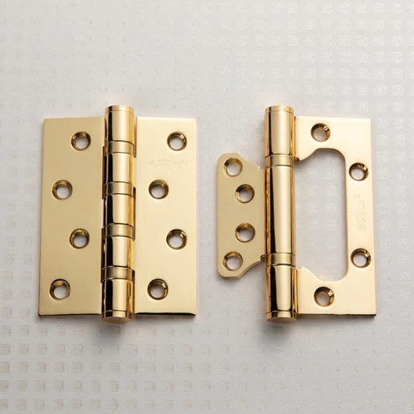 4 Inch Ball Bearing Hinge Stainless Steel Gold Door Hinges Furniture Hardware