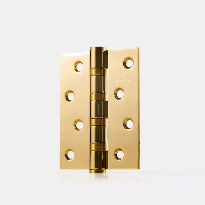 4 Inch Ball Bearing Hinge Stainless Steel Gold Door Hinges Furniture Hardware - Image 2