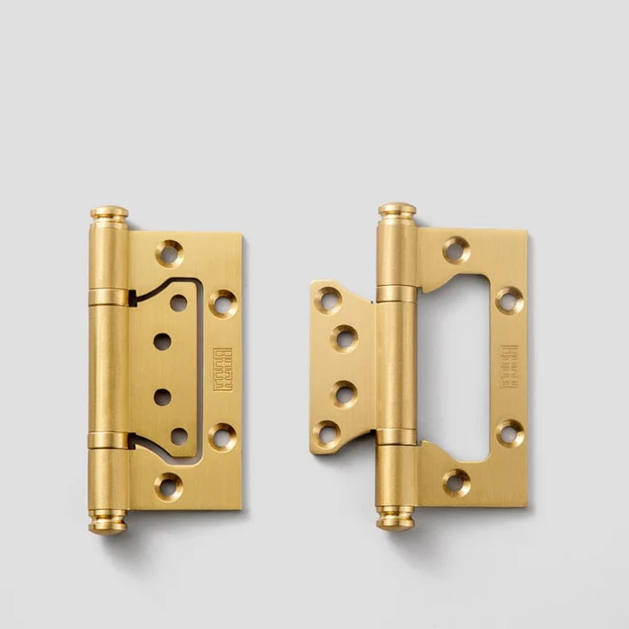 4 Inch Copper Door Hinge Brass Thick Hinge Interior Bedroom Door Hardware - Image 2