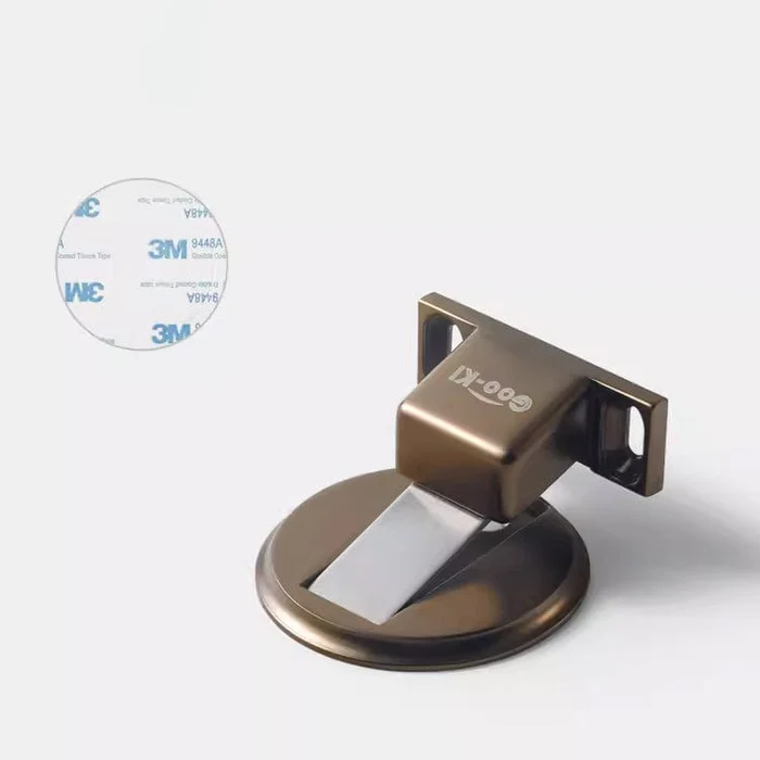 Strong Windproof Door Suction Invisible Zinc Alloy Door Stopper - Image 5